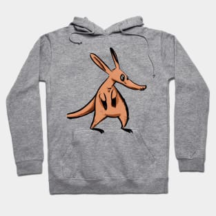 Cute Aardvark Drawing Hoodie